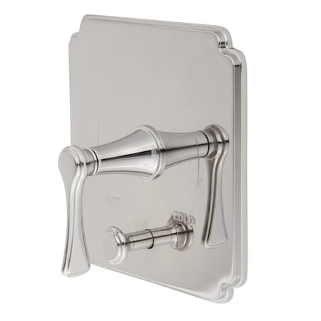 NEWPORT BRASS Balanced Tub & Shower Diverter Plate With Handle in Satin Gold (Pvd) 5-2532BP/24S